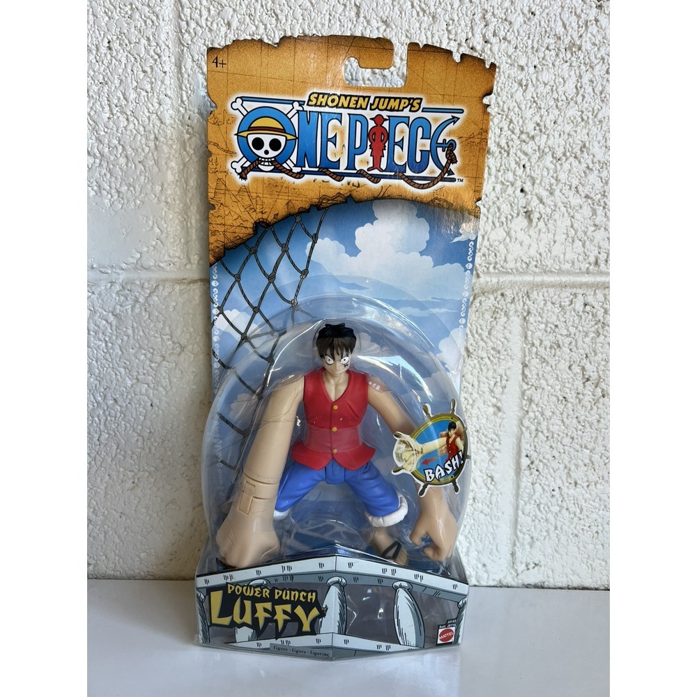 Shonen Jump's One Piece Power Punch Luffy Bash 6" Figure By Mattel NIB